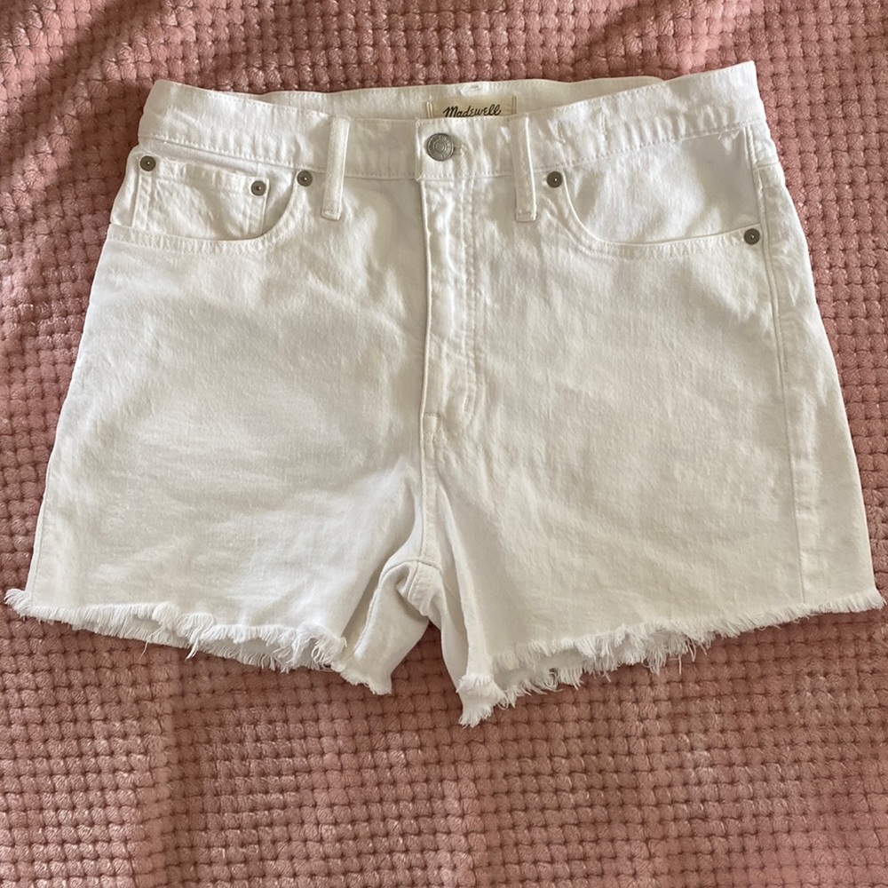 Madewell High Rise Denim Shorts